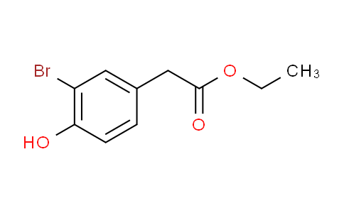 CAS No. 29121-25-3, Ethyl 2-(3-Bromo-4-hydroxyphenyl)acetate