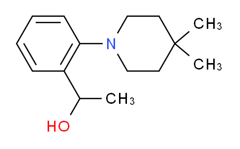 CAS No. 291544-67-7, 2-(4,4-Dimethyl-1-piperidinyl)-alpha-methylbenzyl Alcohol