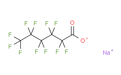 CAS No. 2923-26-4, Sodium 2,2,3,3,4,4,5,5,6,6,6-undecafluorohexanoate