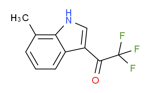 CAS No. 443-47-0, 2,2,2-Trifluoro-1-(7-methyl-3-indolyl)ethanone