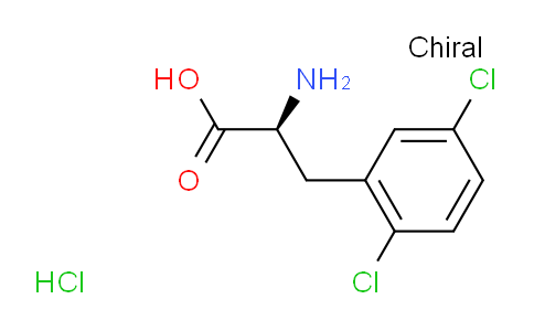 457654-89-6 | (S)-2-AMINO-3-(2,5-DICHLOROPHENYL)PROPIONIC ACID HCL