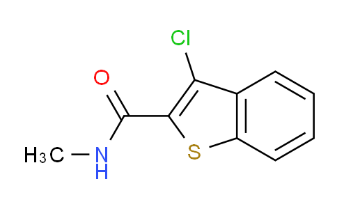 CAS No. 299929-76-3, 3-Chloro-N-methylbenzo[b]thiophene-2-carboxamide