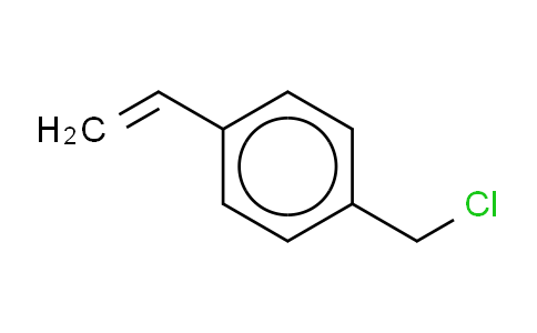 CAS No. 30030-25-2, Vinylbenzyl chloride, mixture of 3- and 4-isomers, contains 50-100 ppm tert-butylcatechol as inhibitor