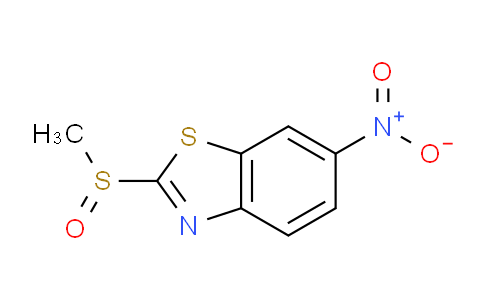 CAS No. 3779-13-3, 2-(Methylsulfinyl)-6-nitrobenzo[d]thiazole