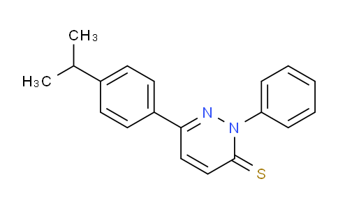 CAS No. 378219-94-4, 6-(4-Isopropylphenyl)-2-phenylpyridazine-3(2H)-thione
