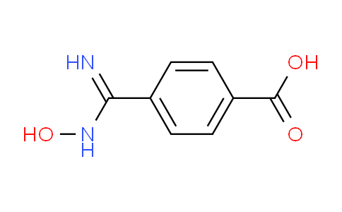 CAS No. 23610-05-1, 4-(N-Hydroxycarbamimidoyl)benzoic acid