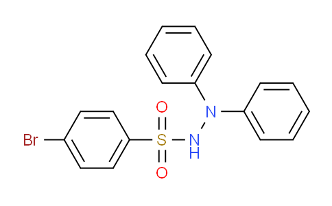 CAS No. 38554-29-9, 4-Bromo-N',N'-diphenylbenzenesulfonohydrazide