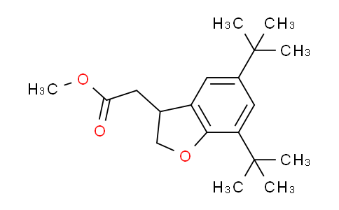 CAS No. 2070896-45-4, Methyl 5,7-Di-tert-butyl-2,3-dihydrobenzofuran-3-acetate