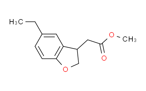 CAS No. 2070896-48-7, Methyl 5-Ethyl-2,3-dihydrobenzofuran-3-acetate