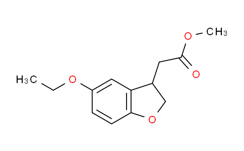 CAS No. 2070896-63-6, Methyl 5-Ethoxy-2,3-dihydrobenzofuran-3-acetate