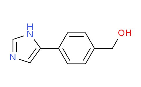 CAS No. 328547-42-8, (4-(1H-Imidazol-5-yl)phenyl)methanol