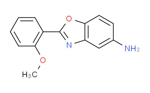CAS No. 330974-57-7, 2-(2-Methoxyphenyl)benzo[d]oxazol-5-amine