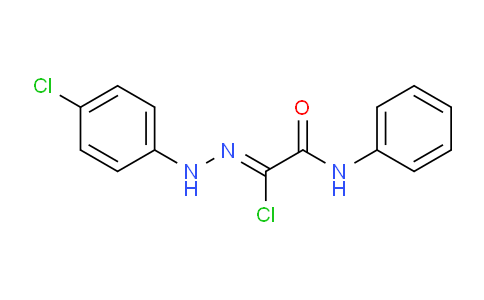 CAS No. 33101-97-2, N'-(4-Chlorophenyl)-2-oxo-2-(phenylamino)acetohydrazonoyl chloride
