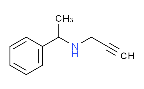 CAS No. 56862-34-1, N-(1-Phenylethyl)prop-2-yn-1-amine
