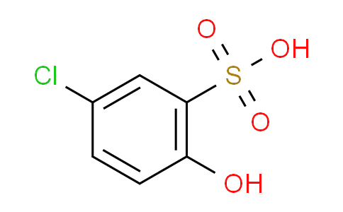 CAS No. 2051-65-2, 5-Chloro-2-hydroxybenzenesulfonic acid