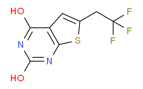 CAS No. 2055107-42-9, 6-(2,2,2-Trifluoroethyl)thieno[2,3-d]pyrimidine-2,4-diol