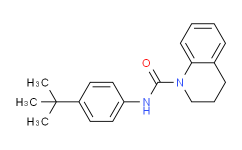 CAS No. 345972-45-4, N-(4-(tert-Butyl)phenyl)-3,4-dihydroquinoline-1(2H)-carboxamide
