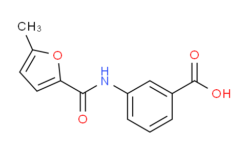 CAS No. 312289-59-1, 3-(5-Methylfuran-2-carboxamido)benzoic acid