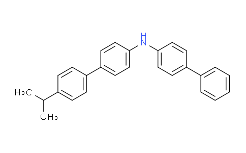 CAS No. 2102307-30-0, N-(4-Biphenylyl)-4’-isopropylbiphenyl-4-amine