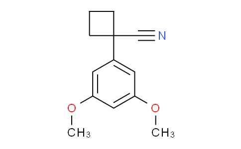 CAS No. 339094-25-6, 1-(3,5-Dimethoxyphenyl)cyclobutanecarbonitrile