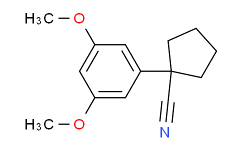 CAS No. 339094-26-7, 1-(3,5-Dimethoxyphenyl)cyclopentanecarbonitrile