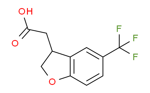 CAS No. 1891329-89-7, 5-(Trifluoromethyl)-2,3-dihydrobenzofuran-3-acetic Acid