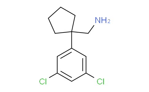 CAS No. 1895831-04-5, 1-(3,5-Dichlorophenyl)cyclopentanemethanamine
