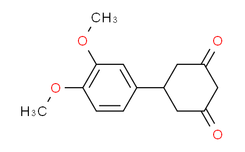 CAS No. 190064-28-9, 5-(3,4-Dimethoxyphenyl)cyclohexane-1,3-dione