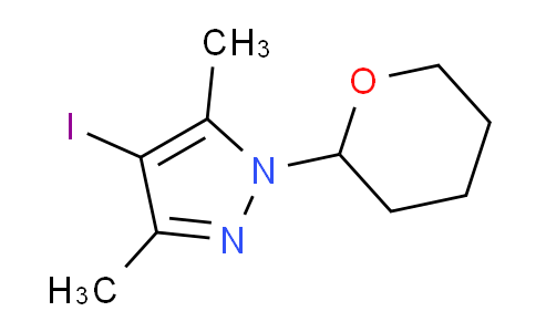 CAS No. 1900755-67-0, 4-Iodo-3,5-dimethyl-1-(tetrahydro-2H-pyran-2-yl)-1H-pyrazole