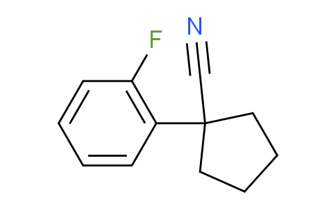 CAS No. 214262-89-2, 1-(2-Fluorophenyl)cyclopentanecarbonitrile