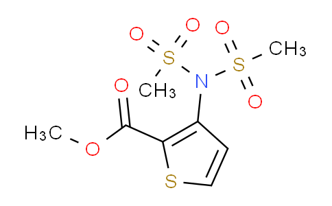 CAS No. 214532-29-3, Methyl 3-[Bis(methylsulfonyl)amino]thiophene-2-carboxylate
