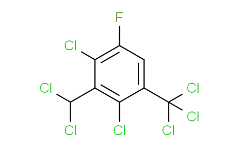 CAS No. 214774-60-4, 2,4-Dichloro-3-(dichloromethyl)-1-fluoro-5-(trichloromethyl)benzene