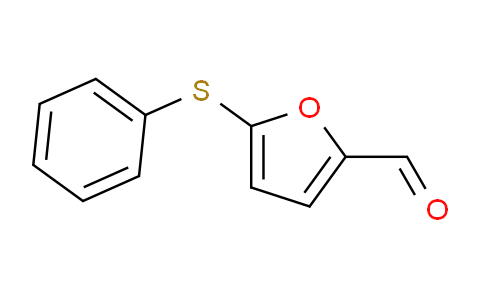 CAS No. 39689-03-7, 5-(Phenylthio)furan-2-carbaldehyde
