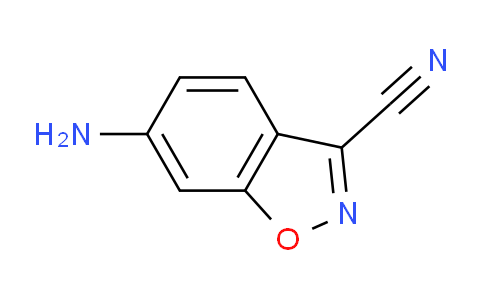 CAS No. 343868-60-0, 6-Aminobenzo[d]isoxazole-3-carbonitrile