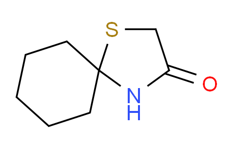 CAS No. 4580-63-6, 1-Thia-4-azaspiro[4.5]decan-3-one