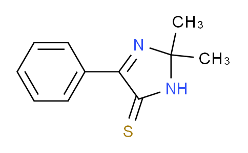 4602-37-3 | 2,2-Dimethyl-4-phenyl-1H-imidazole-5(2H)-thione