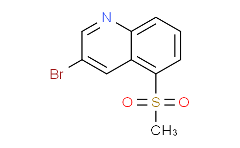 CAS No. 1956366-71-4, 3-Bromo-5-(methylsulfonyl)quinoline