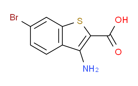 CAS No. 1781783-46-7, 3-Amino-6-bromo-1-benzothiophene-2-carboxylic acid