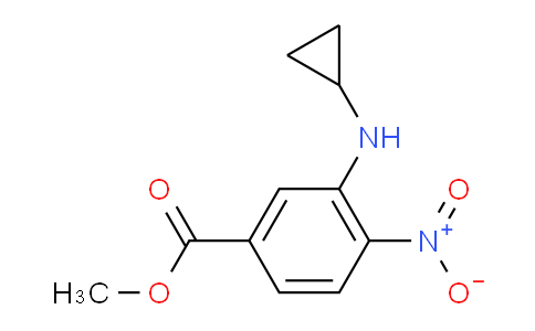 CAS No. 1912589-06-0, Methyl 3-(Cyclopropylamino)-4-nitrobenzoate