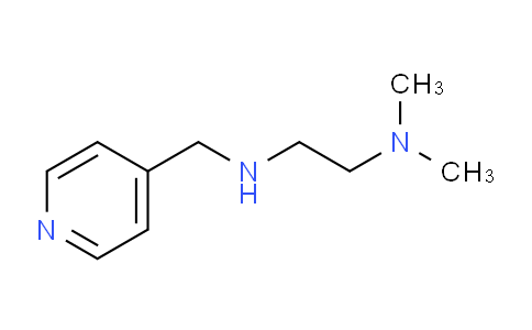 CAS No. 136469-84-6, N1,N1-Dimethyl-N2-(pyridin-4-ylmethyl)ethane-1,2-diamine