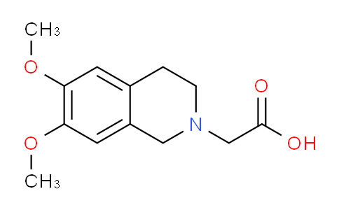 CAS No. 318465-71-3, 2-(6,7-Dimethoxy-3,4-dihydroisoquinolin-2(1H)-yl)acetic acid