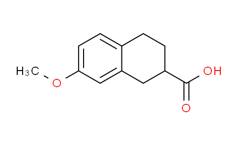 CAS No. 24833-31-6, 7-METHOXY-1,2,3,4-TETRAHYDRO-NAPHTHALENE-2-CARBOXYLIC ACID