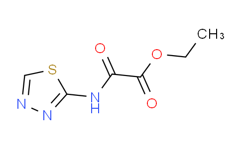 CAS No. 349442-53-1, Ethyl 2-((1,3,4-thiadiazol-2-yl)amino)-2-oxoacetate