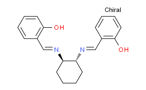 CAS No. 176776-60-6, 2,2'-((1E,1'E)-(trans-cyclohexane-1,2-diylbis(azanylylidene))bis(methanylylidene))diphenol