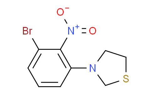 CAS No. 1774894-45-9, 3-(3-Bromo-2-nitrophenyl)thiazolidine