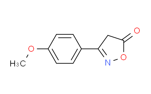 CAS No. 31709-47-4, 3-(4-Methoxyphenyl)isoxazol-5(4H)-one