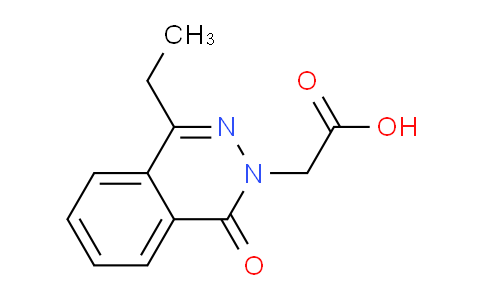 CAS No. 298682-27-6, 2-(4-Ethyl-1-oxophthalazin-2(1H)-yl)acetic acid