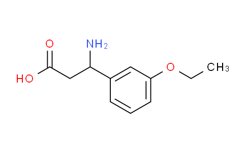 CAS No. 299167-74-1, 3-Amino-3-(3-ethoxyphenyl)propanoic Acid