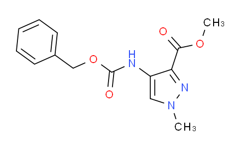 CAS No. 1791428-83-5, Methyl 4-(Cbz-amino)-1-methyl-1H-pyrazole-3-carboxylate