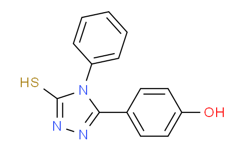 CAS No. 26028-88-6, 4-(5-Mercapto-4-phenyl-4H-1,2,4-triazol-3-yl)phenol